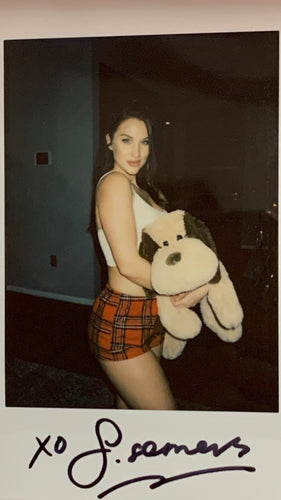 Signed Polaroid